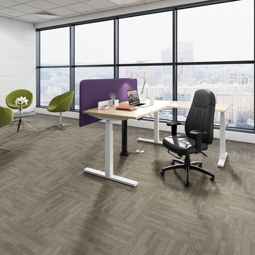 Zeus medium back 24hr task chair - black bonded leather product image 1